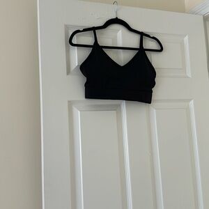 Refine Adjustable Strap Sports Bra - Removable Pads - M - Black - BNWT
